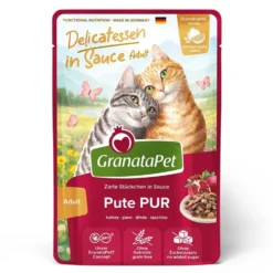 GranataPetKatze DeliCATessen in Sauce Pute PUR 100g