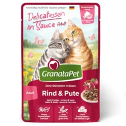 GranataPetKatze DeliCATessen in Sauce Rind + Pute 100g