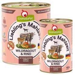 Granatapet Lieblingsmahlzeit Wildragout und Rind
