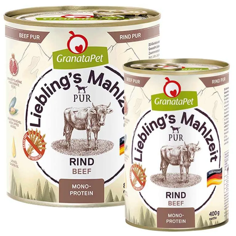 Granatapet Lieblingsmahlzeit Rind PUR