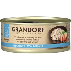 Grandorf Katze Dose Hühnerbrust + Garnelen 70g