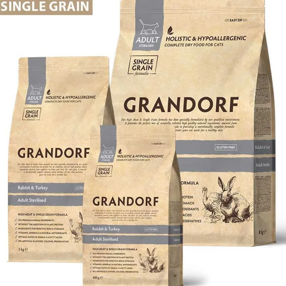 Grandorf Katze Sterilized Kaninchen und Pute