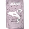 Grau Katze Adult Pouch Lachs pur 125g