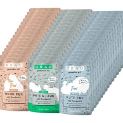 Grau Vorteilspack Katze Pouch 48 x 125g