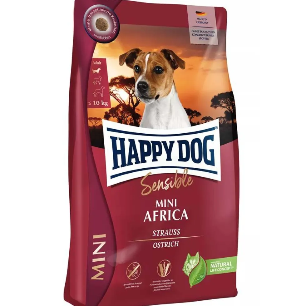 Happy Dog Supreme Mini Africa Strauss & Kartoffel
