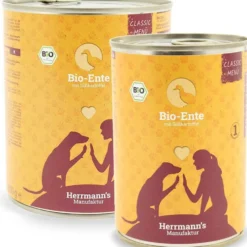 Herrmanns Bio-Ente mit Süßkartoffeln