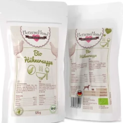 HerzensHund Bio-Hühnersuppe 125g