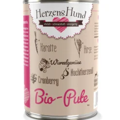 HerzensHund Bio-Pute mit Bio-Gemüse