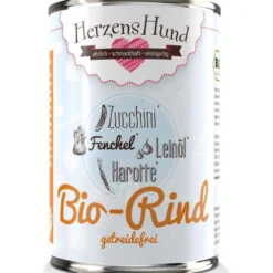 HerzensHund Bio-Rind mit Bio-Zucchini -getreidefrei-