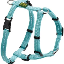 Hunter Geschirr Tripoli, Nylon, reflektierend, hellblau