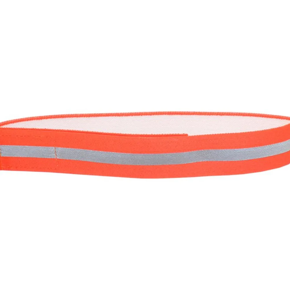 Hunter Warnband mit Klettverschluss, orange, reflektierend