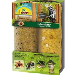 JR Farm Peanut Bar 2er-Pack Nüsse+Holunder 700g