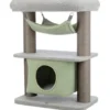 Junior Kratzbaum Lunito, 71 cm, grau/mint