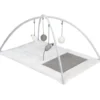 Junior Kratzmatte mit Spielbogen, 60x33x42cm, grau/lichtgrau
