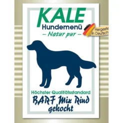Kale Dose Barf Mix Rind gekocht