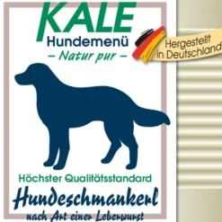 Kale Dose Hundeschmankerl nach Art einer Leberwurst