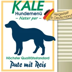 Kale Dose Pute mit Reis