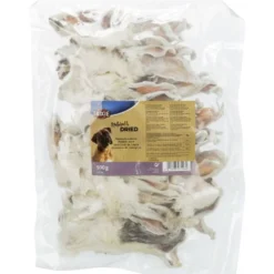Kaninchenohren mit Fell, 500g
