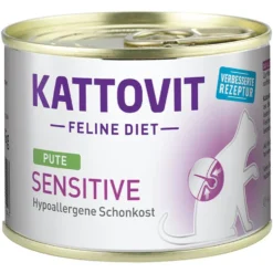 Kattovit Dose Sensitive mit Pute 185g