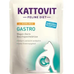 Kattovit Pouch Gastro mit Huhn und Reis 85g