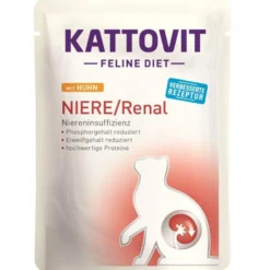 Kattovit Pouch Niere/Renal mit Huhn 85g