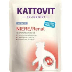 Kattovit Pouch Niere/Renal mit Ente 85g