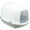 Katzentoilette Primo XXL Top m. Haube, 56x47x71cm, grau/weiß