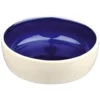 Keramiknapf, Katze, 0,3 l / 12 cm, creme/blau