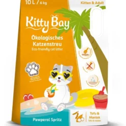 Kitty Bay Katzenstreu Pawperol Spritz - Tofu+Maniok 10 Liter