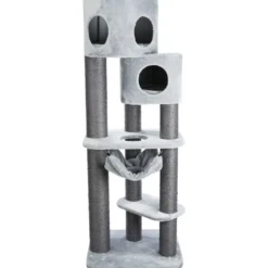 Kratzbaum Pirro, 174 cm, grau