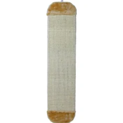 Kratzbrett XL mit Plüsch, 18 x 78 cm, beige