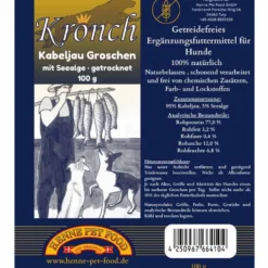 Kronch Kabeljau-Groschen mit Seealge 100g