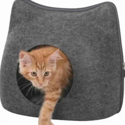Kuschelhöhle Cat, 38 x 35 x 37 cm, anthrazit