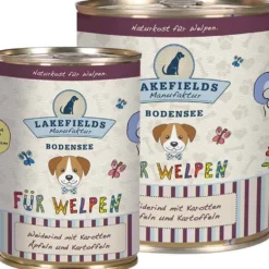 Lakefields Dosenfleisch-Menü Welpen Rind