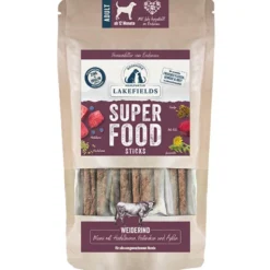 Lakefields SUPERFOOD Premium Sticks Weiderind 130g