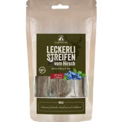 Lakefields Trockenfleischstreifen Hirsch 150g