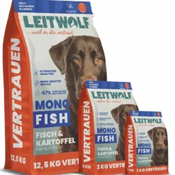 Leitwolf Mono Fish Adult Fisch + Kartoffel