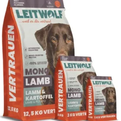 Leitwolf Mono Lamb Adult Lamm + Kartoffel