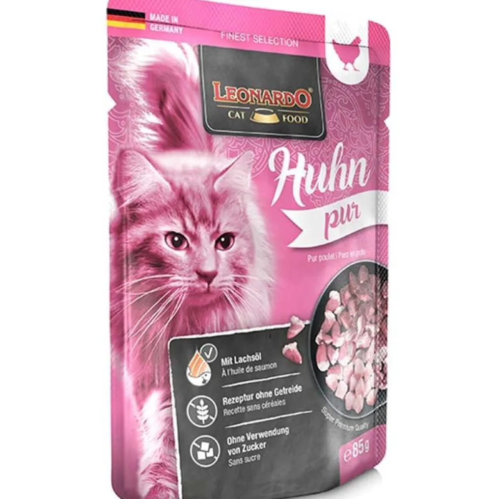 Leonardo Pouch Huhn pur 85g