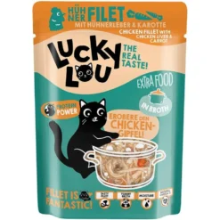 Lucky Lou Extrafood Hühnerfilet + Hühnerleber in Broth