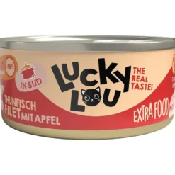 Lucky Lou Extrafood Thunfisch mit Apfel in Sud 70g