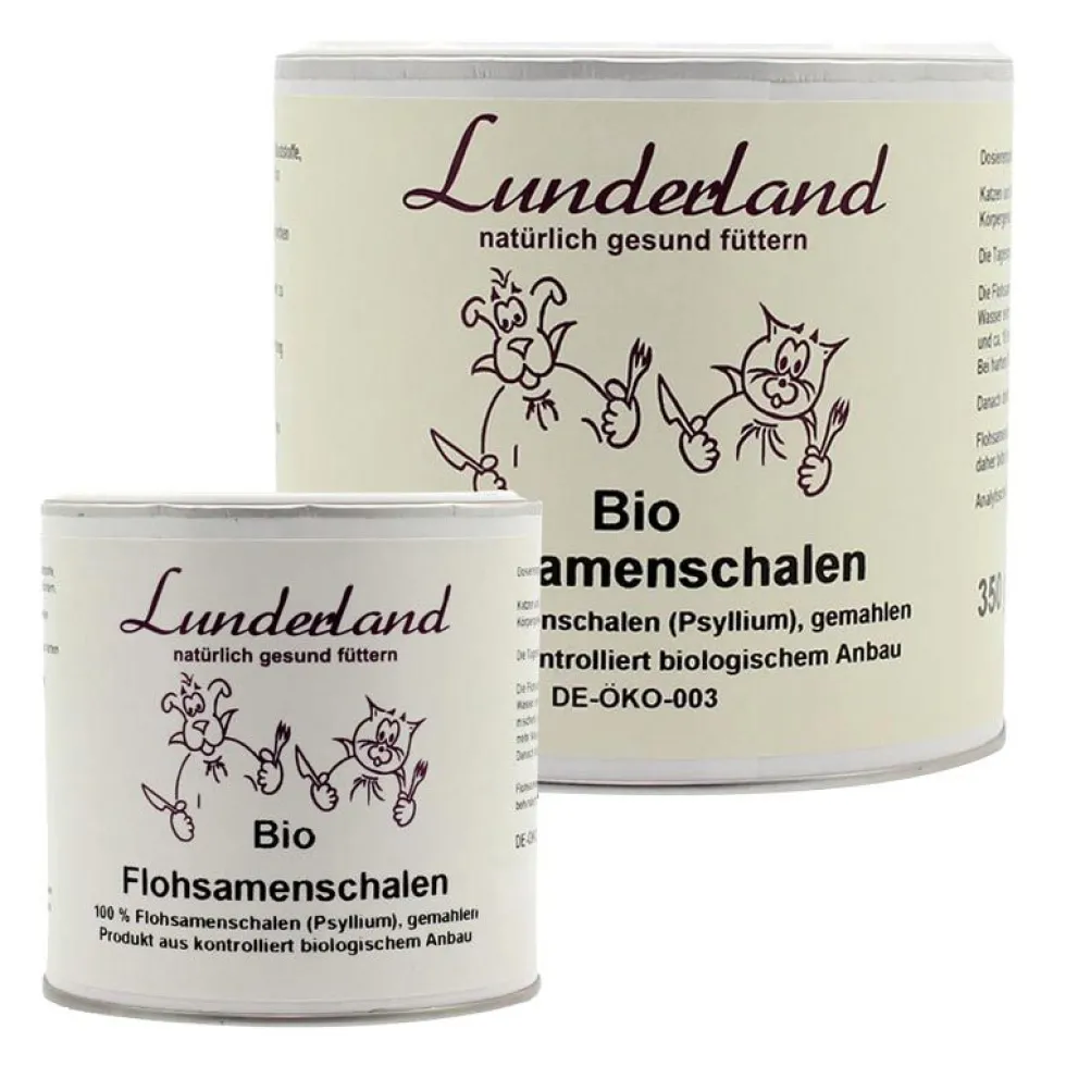 Lunderland Bio Flohsamenschalen