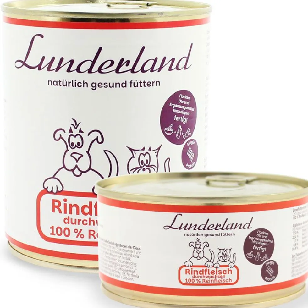 Lunderland Reinfleisch-Dose Rindfleisch durchwachsen