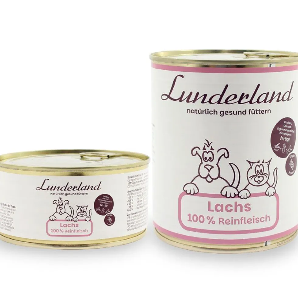 Lunderland Reinfleisch-Dose Lachs