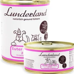 Lunderland Reinfleisch Mix-Dose Euter + Herz