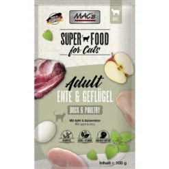 Macs Cat Pouch Ente + Geflügel 100g