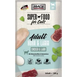 Macs Cat Pouch Huhn + Lamm 100g