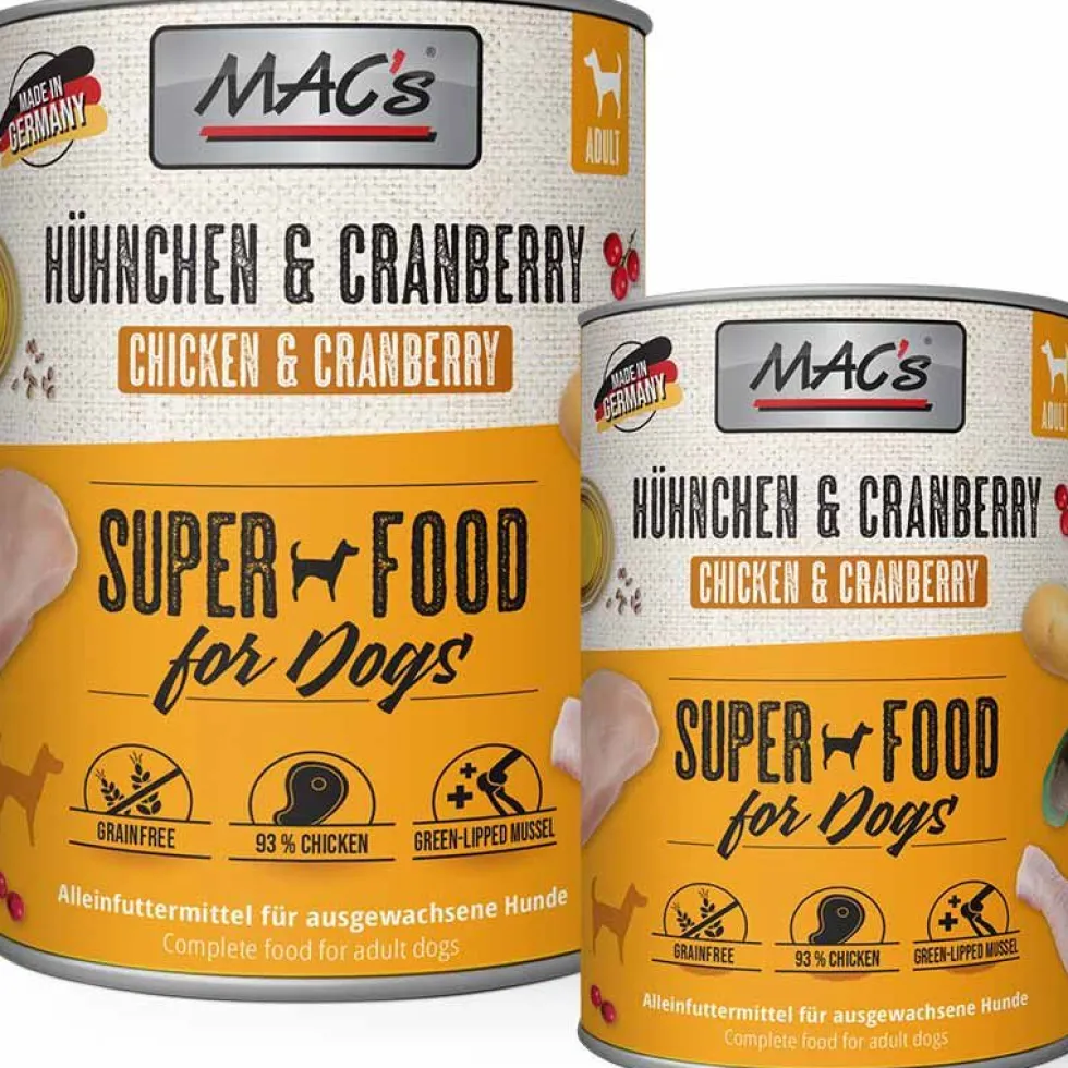 Macs Dog Hühnchen und Cranberry