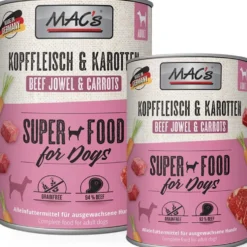 Macs Dog Kopffleisch und Karotten