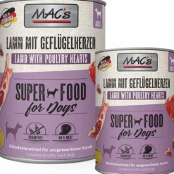 Macs Dog Lamm mit Geflügelherzen